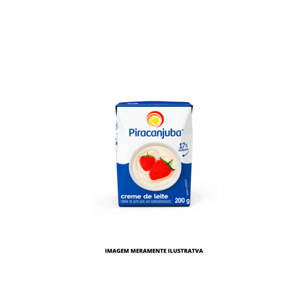CREME DE LEITE - PIRACANJUBA - 200G